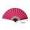 Traditionele houten vouwventilator – rood, 1 stuk 3