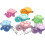 Glow-in-the-Dark Mini Turtle Resin Ornament 1 Pack 2