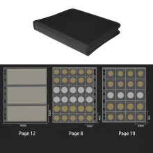 Professional Flame Resistant Currency Collection Book Holds-30