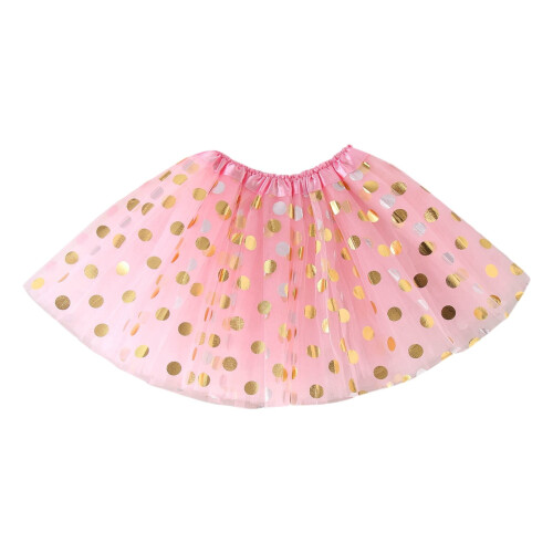 Gonna tutù in tulle gonfio da bambina – a strati, morbida e