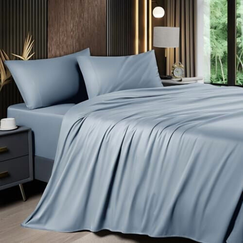 Bambu Rayon kyllakanset Queen, 4 delar