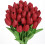 10pcs Pink Artificial Tulips Real Touch 1