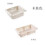 Retractable Refrigerator Storage Basket – PP Adjustable 1