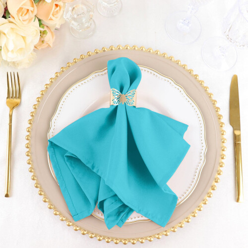 BalsaCircle Polyester Luncheon Napkins 17" x 17" (100 pcs)