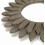 Espelho de parede de madeira estilo Boho Sunburst de 53 cm (21 polegadas) 2
