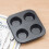 Non-stick muffinbakke sort 19x19cm 4