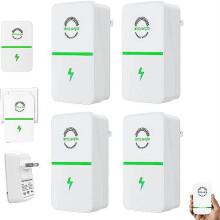 Stop Watt energisparenhet – 4-pack, US-kontakt