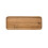 Bandeja rectangular de madera de nogal de 30x20 cm. 1