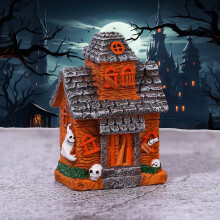 Halloween Haunted House Resin Figurine 11.6 in