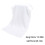 Toalha de cabelo de microfibra branca absorvente (1 unidade) 3
