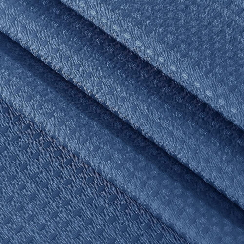 Blue Polyester Shower Curtain 72 x 84 in 2