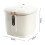 Airtight Rice Dispenser Container White 27.5 cm 3