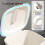 Airtight Rice Dispenser Container White 27.5 cm 5