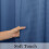 Blue Polyester Shower Curtain 72 x 84 in 4