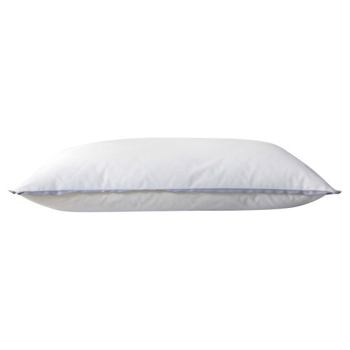 Almohada de plumas Japceit, funda de algodón, 30x50cm 1