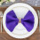 Purple Polyester Dinner Napkins 20x20 in (5 Pack) 2