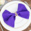 Purple Polyester Dinner Napkins 20x20 in (5 Pack) 5