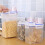 Airtight Rice Storage Container with Measuring Cup 1.5L or 3