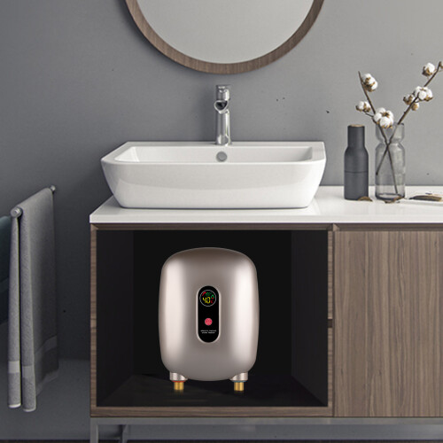 Scaldabagno istantaneo senza serbatoio da 3000 W per cucine e bar. 2