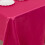 Fuchsia Lamour Satin Rectangular Tablecloth 60 x 126 in 5