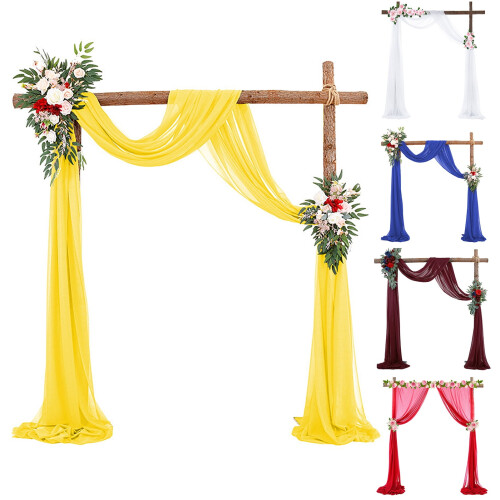 Rideaux en tulle pour mariages - Polyester, 300 cm x 75 cm 1