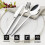 24-Piece Stainless Steel Flatware Set for 4 3