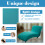 Chaise Lounge Cover Polyester-Spandex Stretch Full Wrap 2