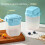 Overnight Oatmeal Cup Portable Cold Breakfast Cup with Spoon 4
