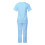 Completo da donna a maniche corte con tasche 4