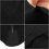 Spandex Tablecloth for 4ft Rectangular Table, Black 2