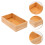 Khaki Wooden Storage Box 24x14x6cm 3