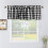 2-pack rutiga polyesterkappor, 40 x 140 cm, stångficka 5