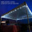 200LED solcellslampor 2,6 m 2-pack utomhus 2