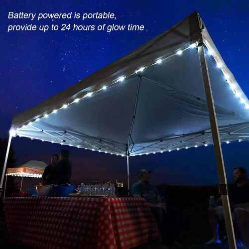 100 LED Waterproof Rope Lights 39ft with Remote 1
