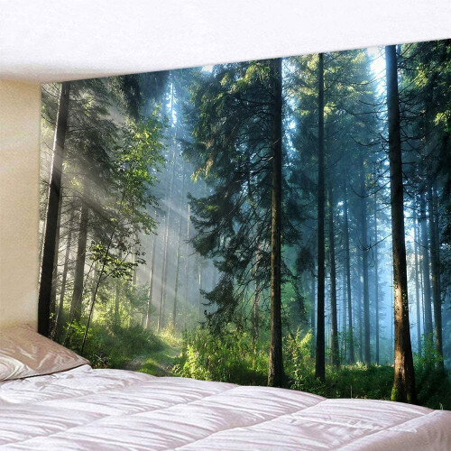 Ταπισερί Δασικού Τοπίου Green Creek 90,5" Μ x 70,8" Π 1