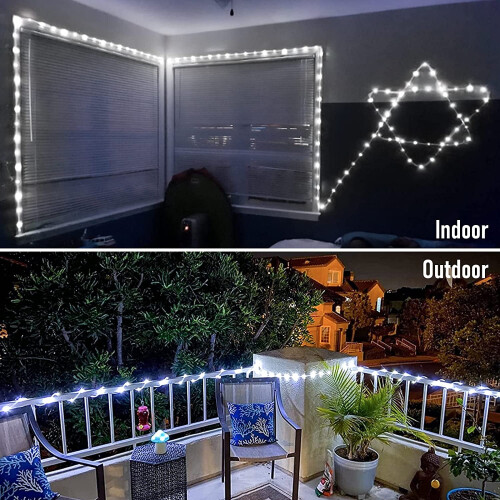 100 LED Waterproof Rope Lights 39ft with Remote 2