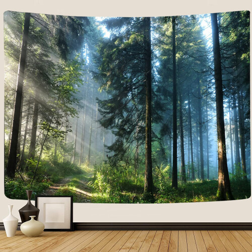 Ταπισερί Δασικού Τοπίου Green Creek 90,5" Μ x 70,8" Π 2