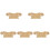 5Pcs Bamboo Pipa Bridge Tailpiece Replacement Part for Improved Sound 6