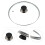 2 Pcs Visible Lid Universal Pan Replacement Glass Lids For Cookware 7