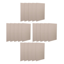 20 Papier Cartonné Beige Double Face Pour Bricolage Origami