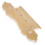 5Pcs Bamboo Pipa Bridge Tailpiece Replacement Part for Improved Sound 1