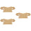 3Pcs Durable Bamboo Pipa Bridge Tailpiece Handmade Replacement Part 8