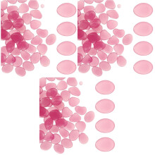 300Pcs Violet Luminous Aquarium Pebbles for Fish Tanks and Flowerpots