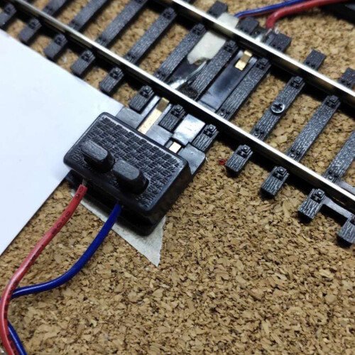Digital Power Connecting Clip Plastic Train Track Power-Black 2