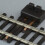 Connecteur d'alimentation de voie de modèle de Train en-Noir 7