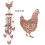 Western Decoration Rusty Animal Wind Chime-Owl 28 models 4