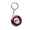 Convenient Retractable Keychain Ruler Tool 2M Length-Red 1