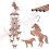 Western Decoration Rusty Animal Wind Chime-Owl 28 models 7