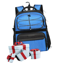 Large Sports Backpack For Basketball Football And Outdoor-Blue