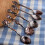 5-Piece Vintage Zinc Alloy Coffee Spoon Set 3